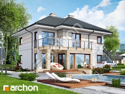 Проект дома ARCHON+ Вилла Элиза 2  