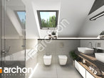 Проект будинку ARCHON+ Будинок в альбіціях 2 (Г2) візуалізація ванни (візуалізація 3 від 2)