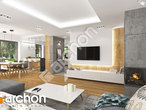 Проект дома ARCHON+ Дом в орлишках (Г2Е) дневная зона (визуализация 1 вид 2)