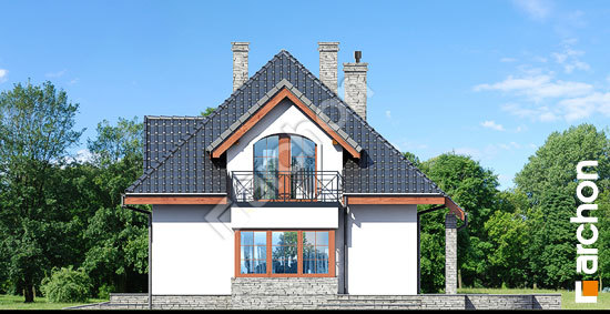 Боковой фасад Дом в клеверках 5