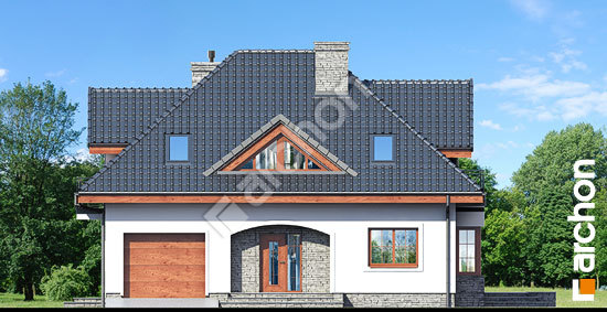 Передній фасад Будинок в конюшинках 5