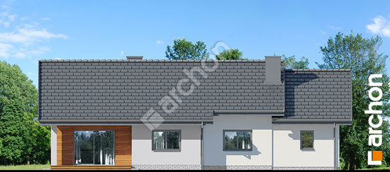 Дворовой фасад Дом в овсянницах (Г)