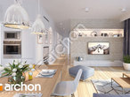 Проект будинку ARCHON+ Будинок у вівсянниці (Г) денна зона (візуалізація 1 від 3)