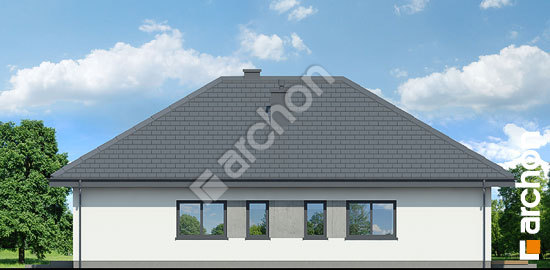 Боковой фасад Дом в хакетиях 12 (ГЕ)