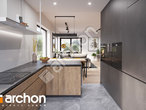 Проект будинку ARCHON+ Будинок в хакетіях 12 (ГЕ) візуалізація кухні 1 від 3