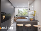 Проект дома ARCHON+ Дом в хакетиях 12 (ГЕ) визуализация кухни 1 вид 1
