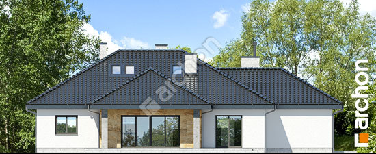 Дворовий фасад Будинок в акебіях 5