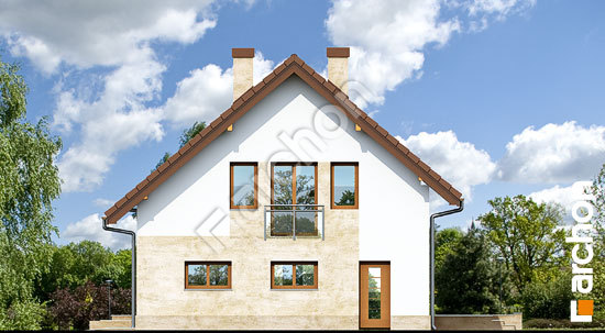 Бочний фасад Будинок під магнолією вер. 2