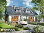 Проект дома ARCHON+ Дом в цикламенах 4 (ПР2А) 