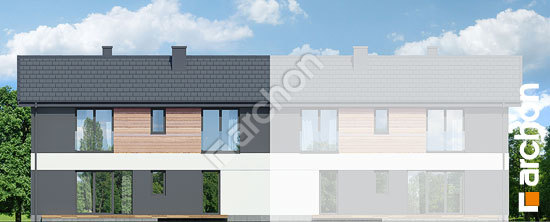 Дворовой фасад Дом в иберисах (ГБ)