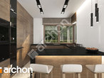 Проект дома ARCHON+ Вилла Миранда 9 (Г2) визуализация кухни 1 вид 1