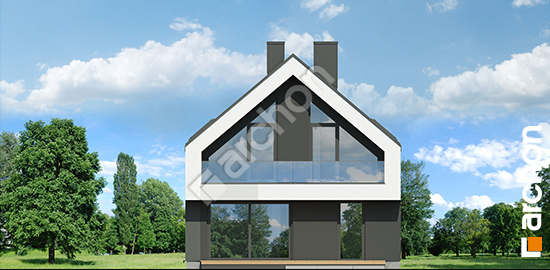 Дворовой фасад Дом в малиновках 36