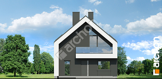 Передній фасад Будинок в малинівці 36