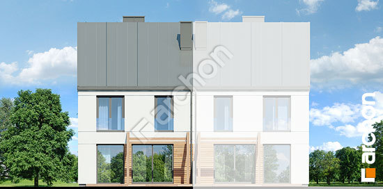 Дворовий фасад Будинок під гінко 12 (ГБ)