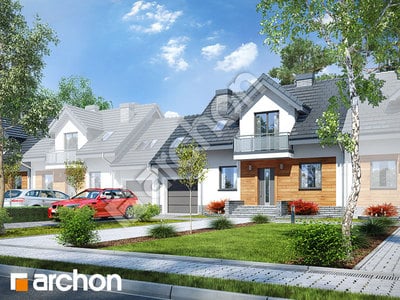 Проєкт будинку ARCHON+ Будинок у перлівці (СН) 