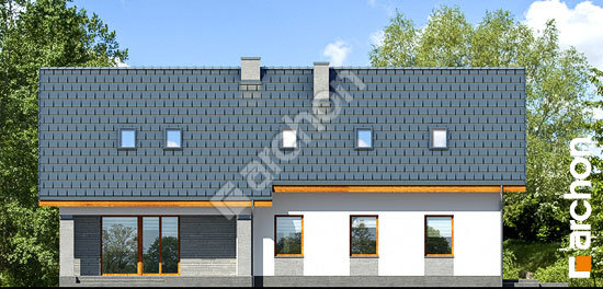 Дворовий фасад Будинок в спатифілумі 2 (Г2)