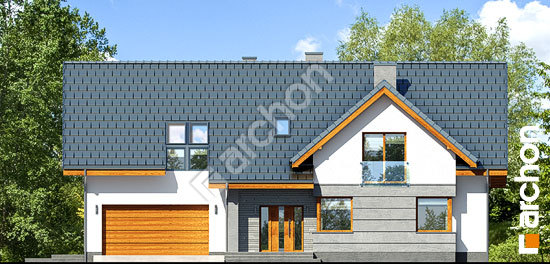 Передній фасад Будинок в спатифілумі 2 (Г2)