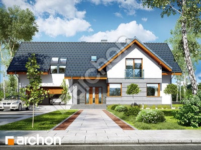 Проект дома ARCHON+ Дом в спатифиллуме 2 (Г2) 