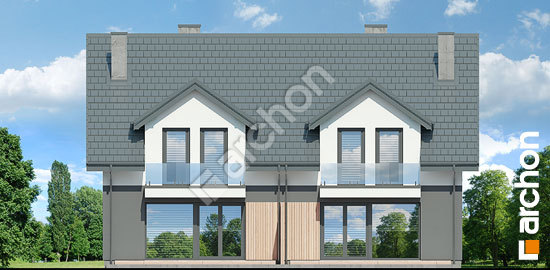 Дворовий фасад Будинок під гінко 19 (ГР2)