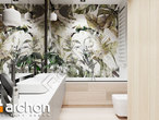 Проект дома ARCHON+ Дом под гинко 19 (ГР2) визуализация ванной (визуализация 3 вид 3)