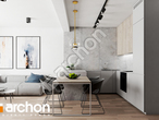 Проект будинку ARCHON+ Будинок в фіалках 16 (Р2С) візуалізація кухні 1 від 2