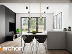 Проект будинку ARCHON+ Будинок в фіалках 16 (Р2С) візуалізація кухні 1 від 3