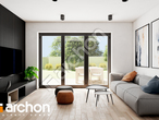 Проект будинку ARCHON+ Будинок в фіалках 16 (Р2С) денна зона (візуалізація 1 від 1)