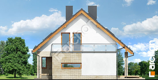 Бочний фасад Будинок в аріземах