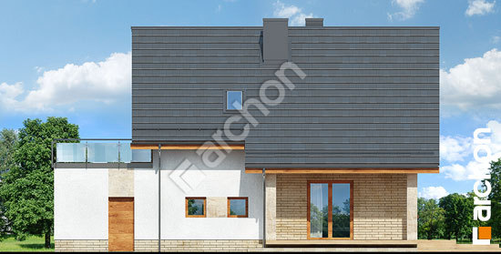 Дворовой фасад Дом в ариземах 