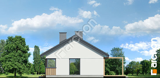 Бочний фасад Будинок у черешні 2