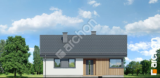 Передній фасад Будинок у черешні 2