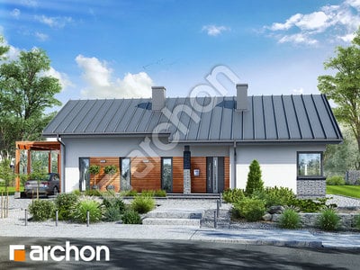 Проект дома ARCHON+ Дом в плюмериях 2 