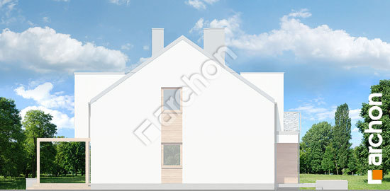 Бочний фасад Будинок в клематисах 22 (Б) вер. 2