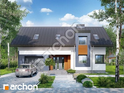 Проект дома ARCHON+ Дом в ельстарах 