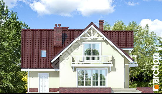 Дворовой фасад Дом в антоновке 2 (Г) вер.2