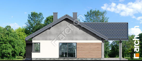 Бочний фасад Будинок під червоною горобиною 21