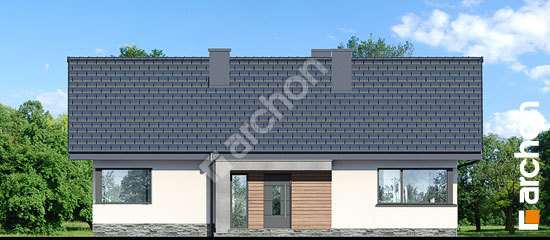 Передній фасад Будинок під червоною горобиною 21