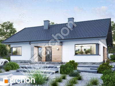 Проект дома ARCHON+ Дом под красной рябиной 21 