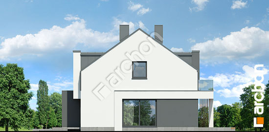 Боковой фасад Дом в клематисах 32 (ГБ)