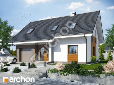 Проект дома ARCHON+ Дом в лиметках вер.2 