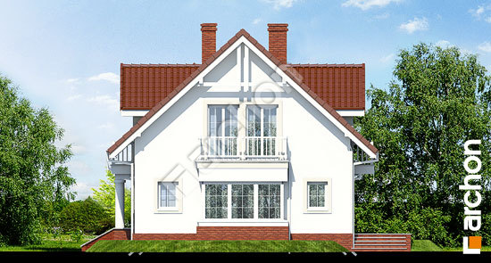 Бочний фасад Будинок в каллах 2 вер.2