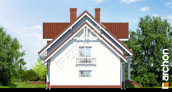 Бочний фасад Будинок в каллах 2 вер.2