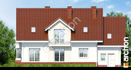 Дворовой фасад Дом в каллах 2 вер.2