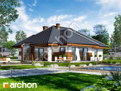 Проєкт будинку ARCHON+ Будинок в хеномелесі 2 