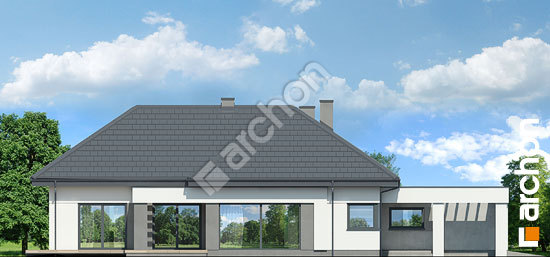 Боковой фасад Дом в жимолости 2 (Г2)