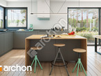Проект будинку ARCHON+ Будинок в жимолості 2 (Г2) візуалізація кухні 1 від 2