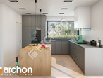 Проект дома ARCHON+ Дом в жимолости 2 (Г2) визуализация кухни 1 вид 1