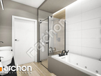 Проект будинку ARCHON+ Будинок в жимолості 2 (Г2) візуалізація ванни (візуалізація 3 від 2)