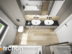 Проект будинку ARCHON+ Будинок в жимолості 2 (Г2) візуалізація ванни (візуалізація 3 від 4)