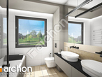 Проект дома ARCHON+ Дом в жимолости 2 (Г2) визуализация ванной (визуализация 3 вид 1)